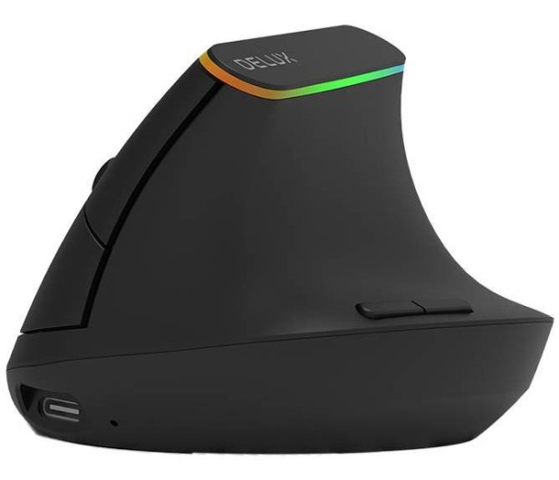 Delux Mysz Pionowa M618DB BT/2.4G RGB - 748719 - zdjęcie 3